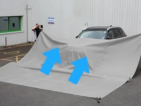 modo de uso car fire blanket 2